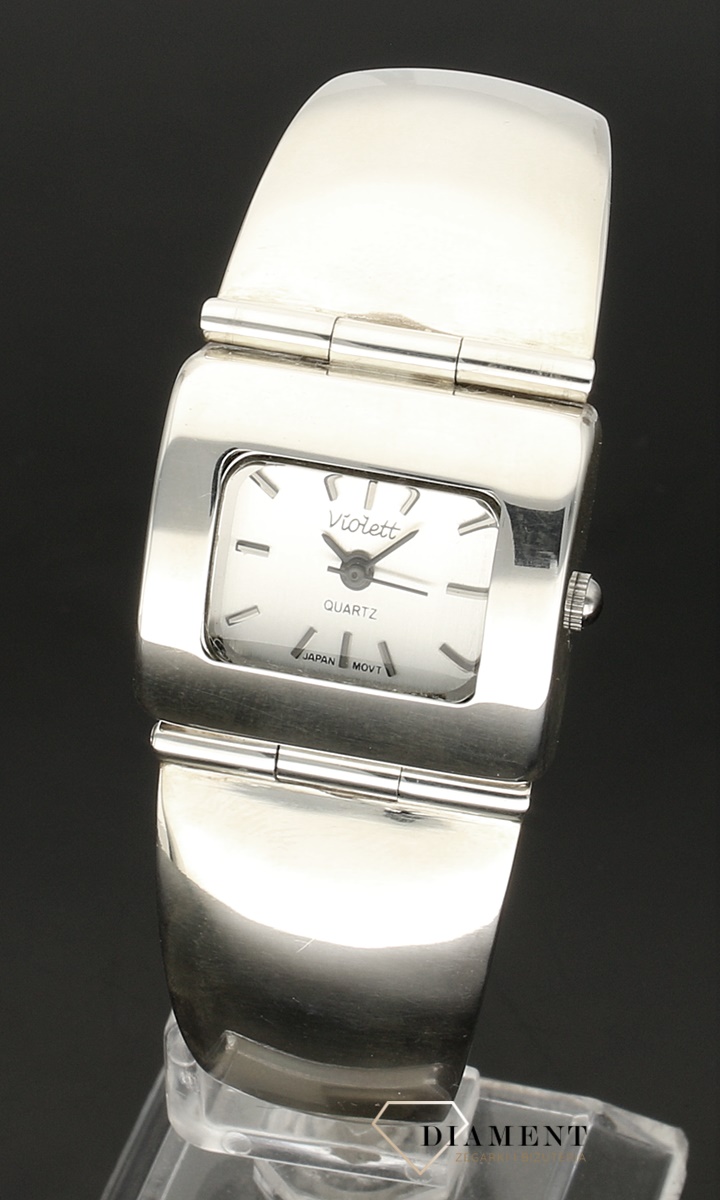 Damski zegarek srebrny marki VIOLETT PO2 AG 925 (1).jpg